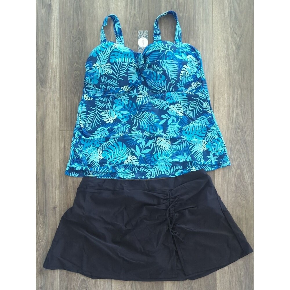 Talisea Women's Tankini Swimwear Size 22W